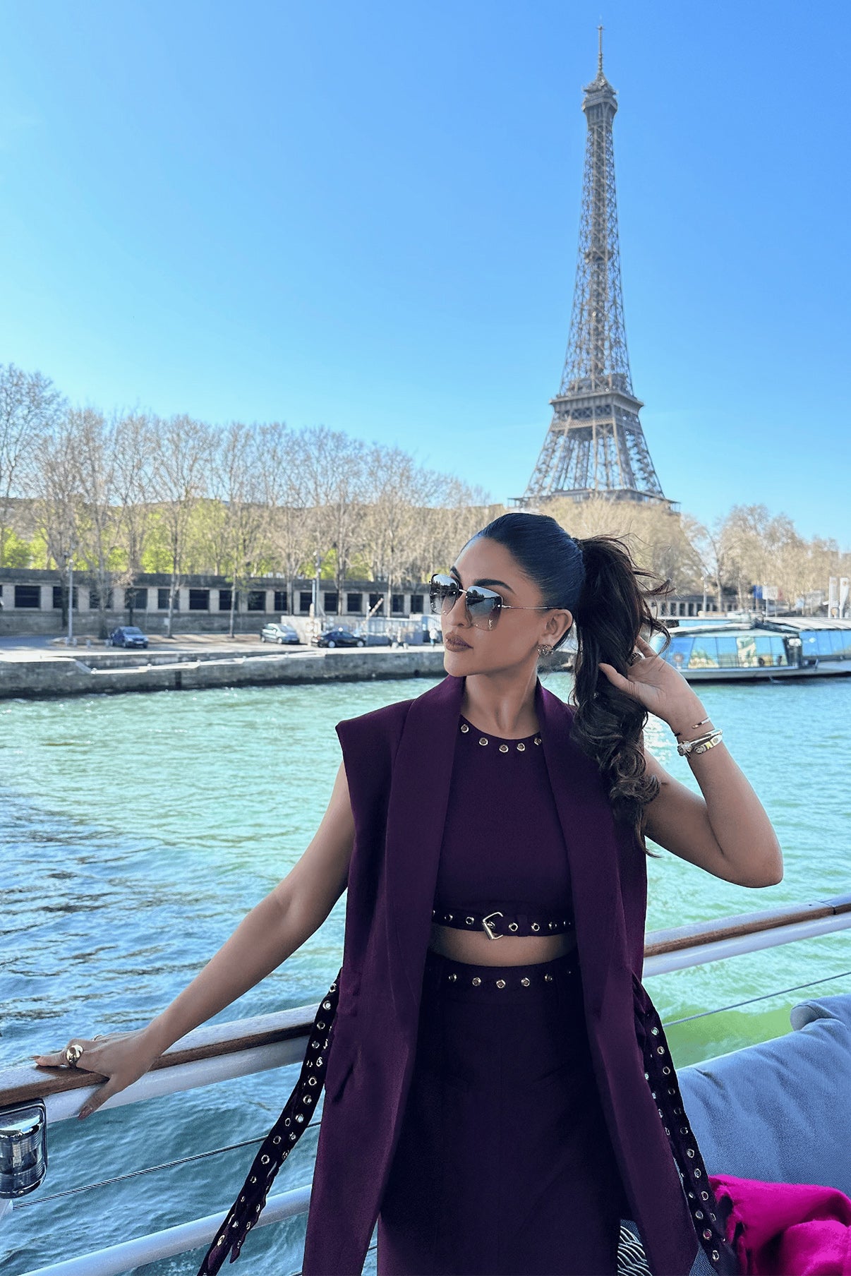 Krystal D'souza in Paula Blazer Set