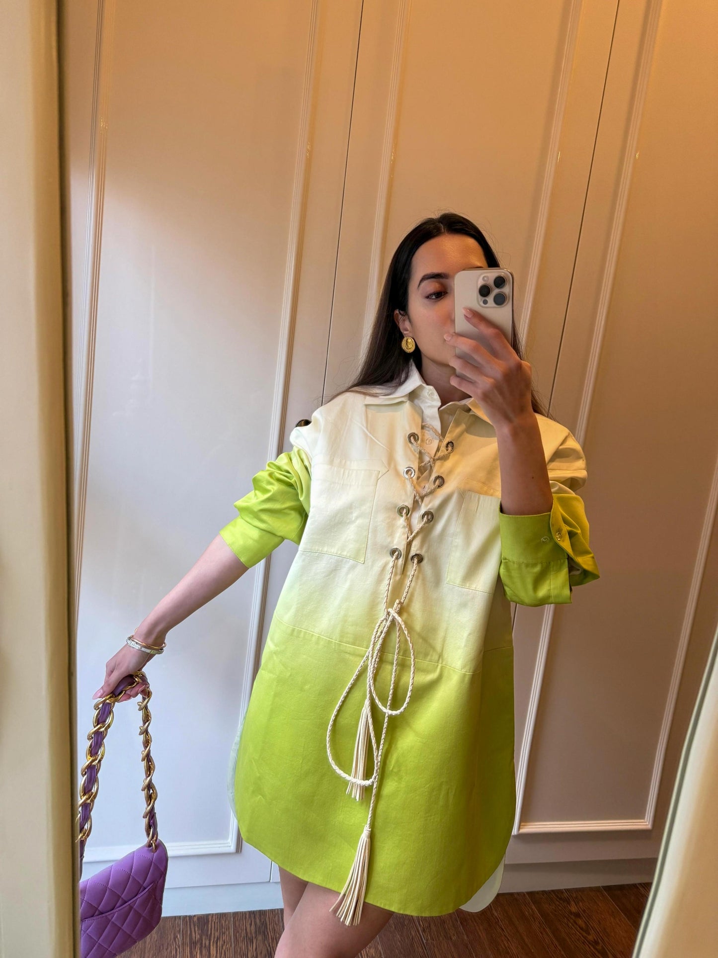 Ishita Beri in Serena Ombre Dress