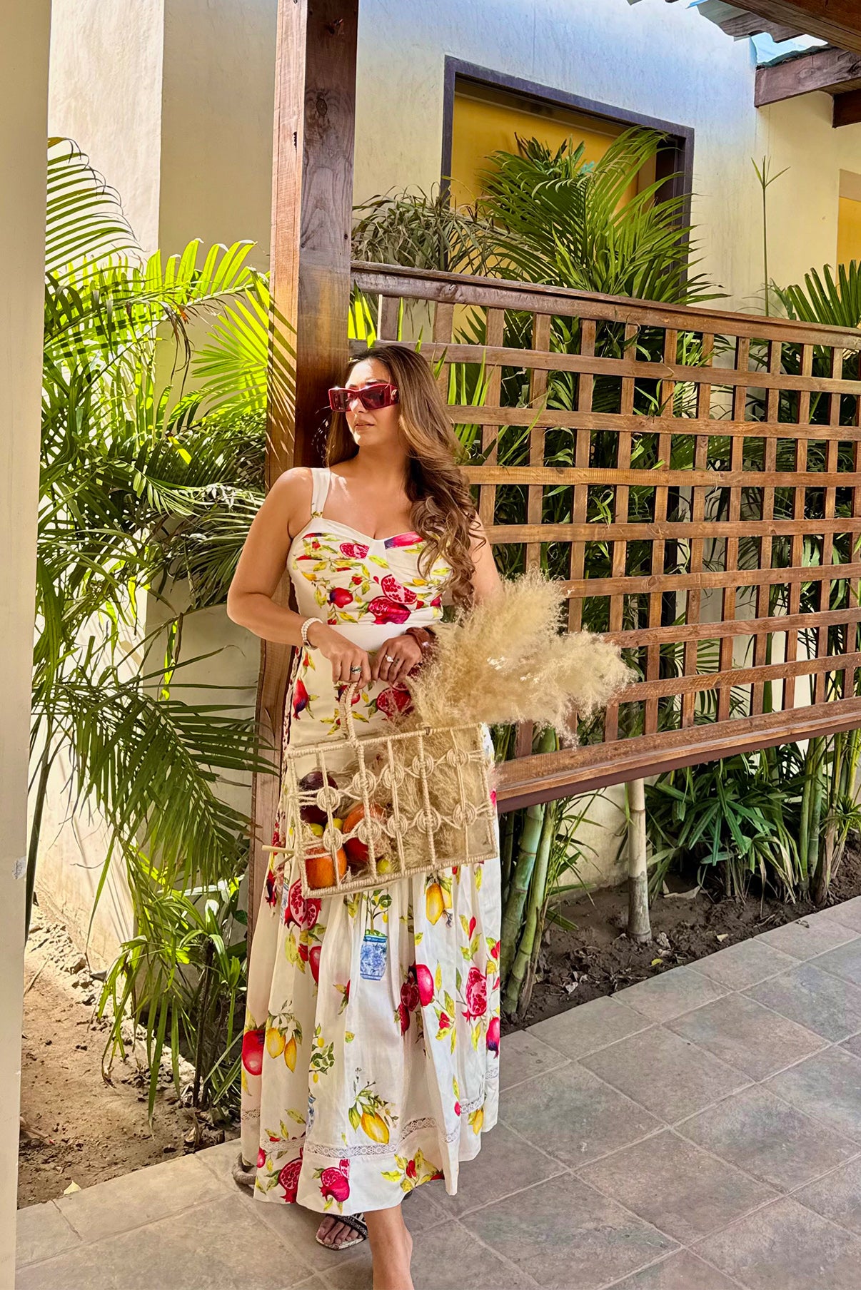 Shaina Kothari in Mirzaa Dress