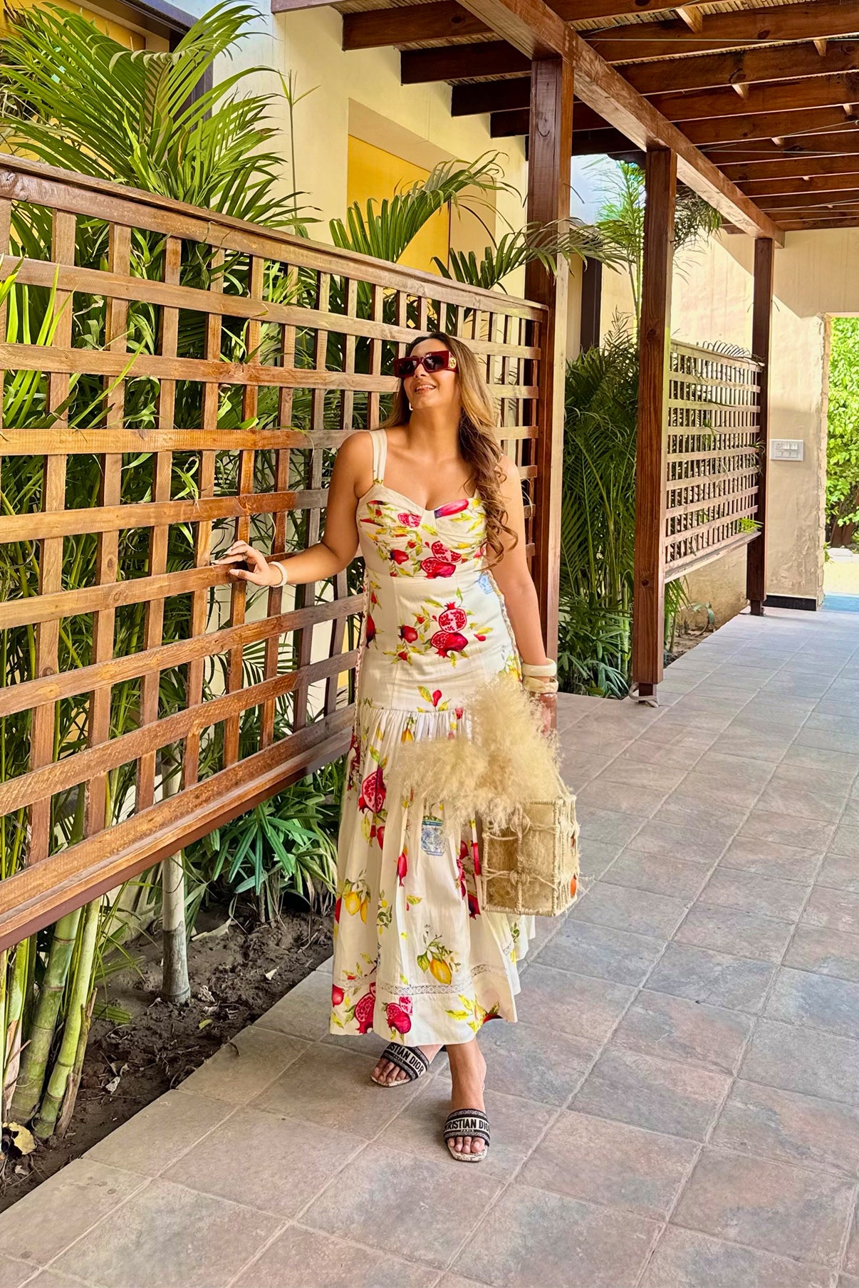 Shaina Kothari in Mirzaa Dress
