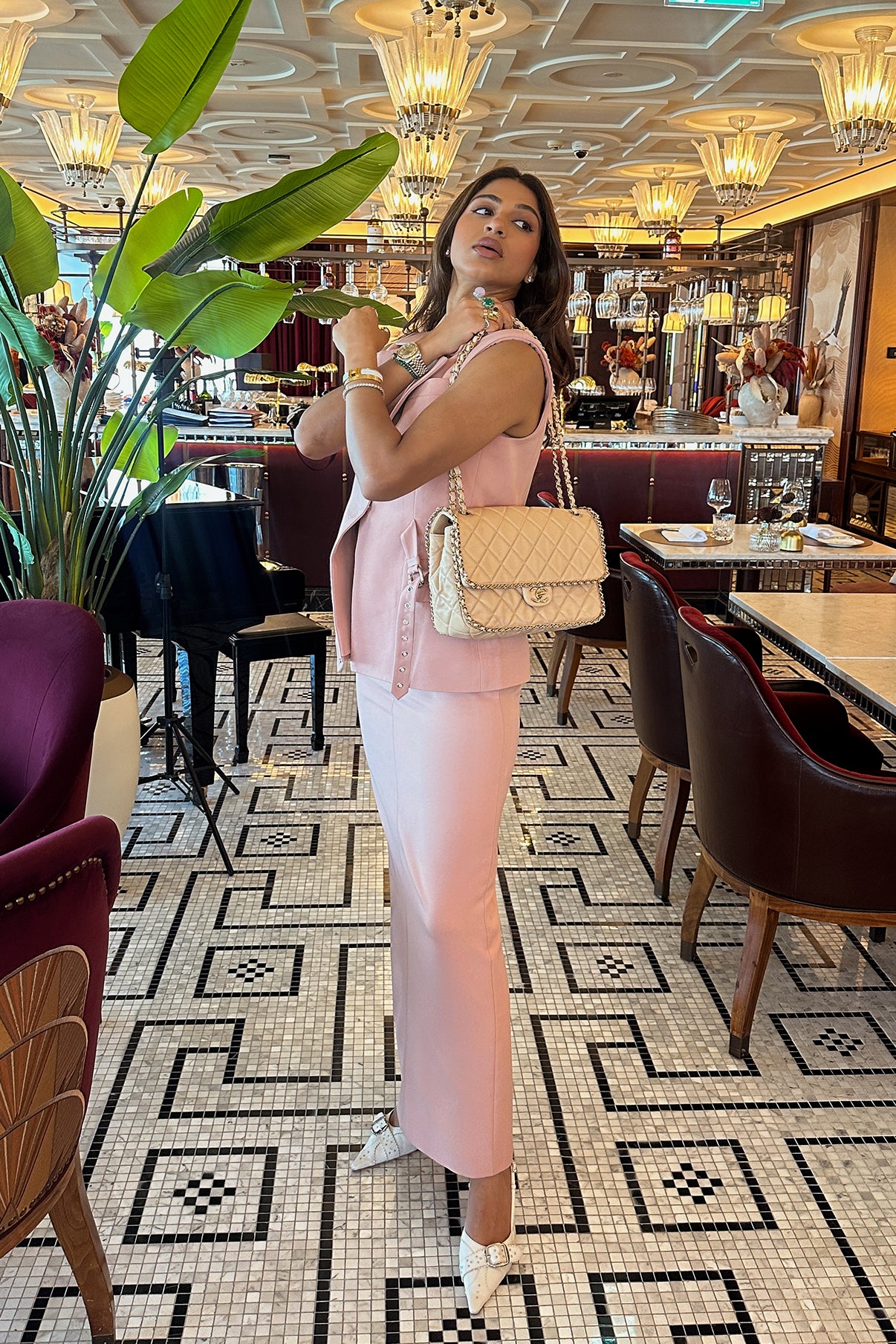 Peaches Blazer Set
