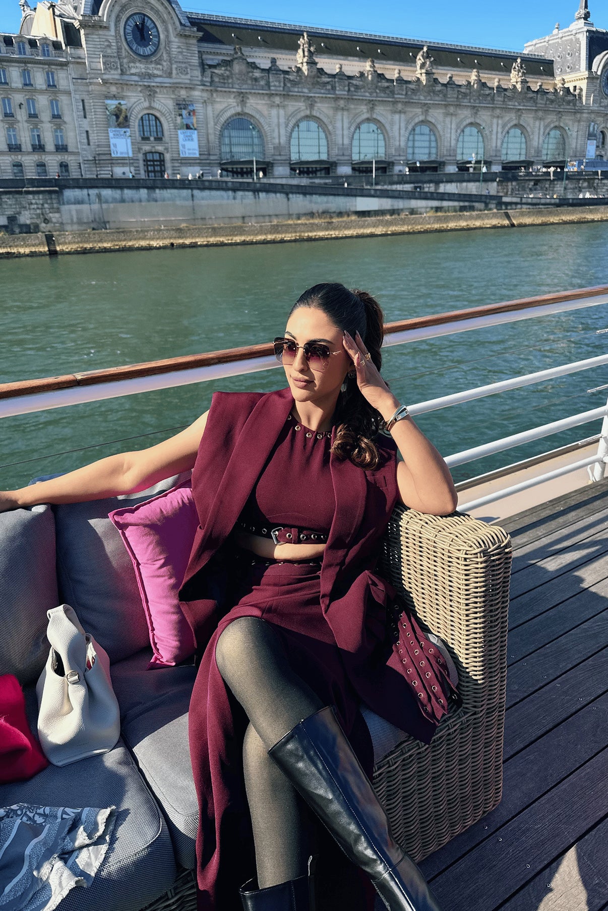 Krystal D'souza in Paula Blazer Set