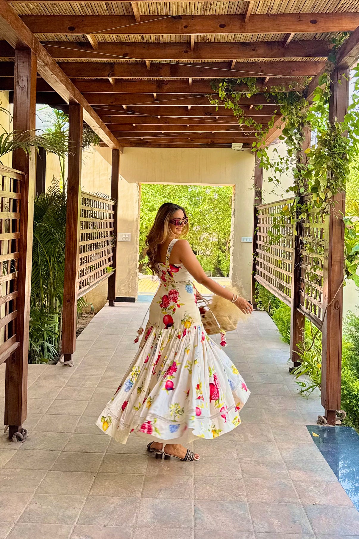 Shaina Kothari in Mirzaa Dress