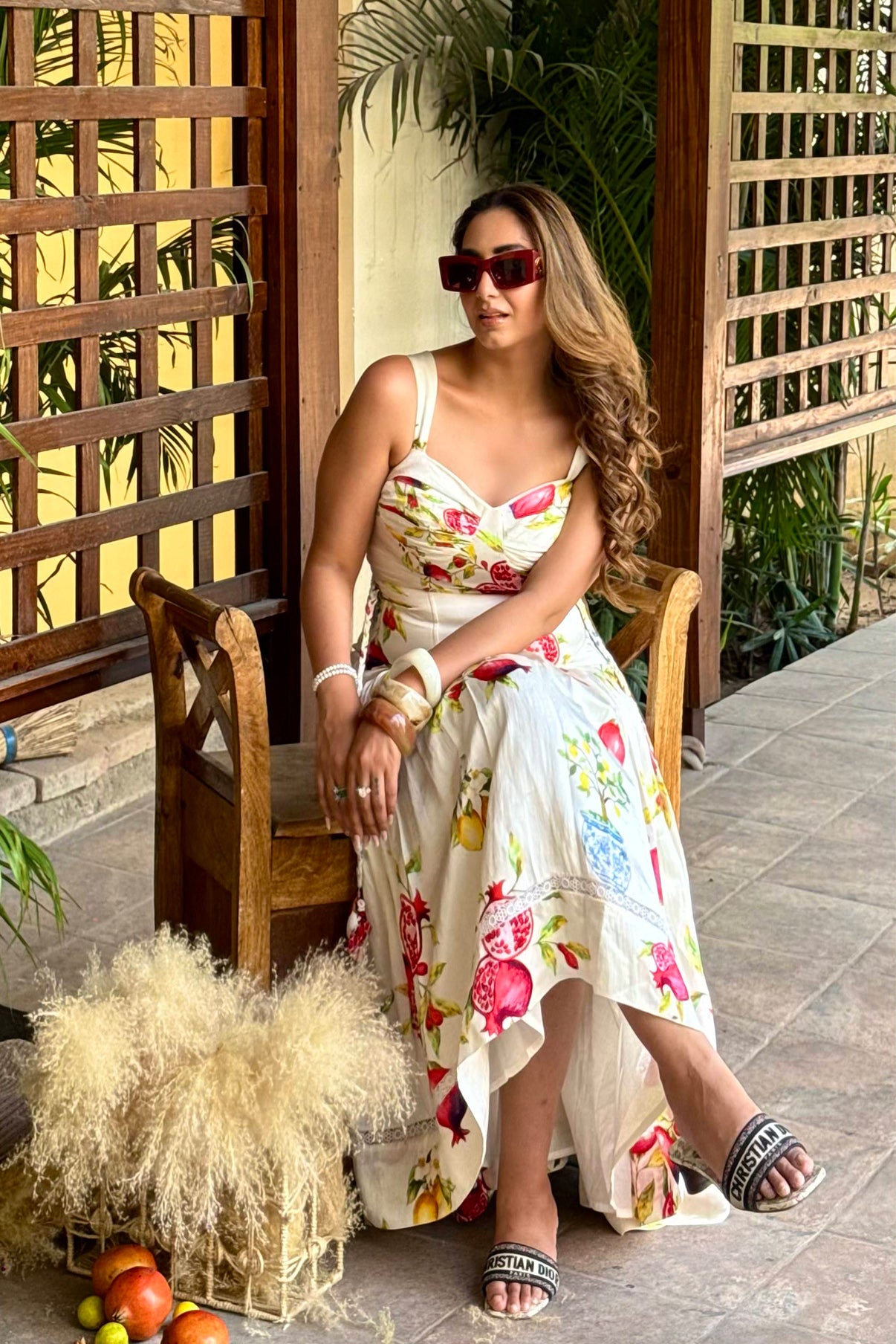 Shaina Kothari in Mirzaa Dress