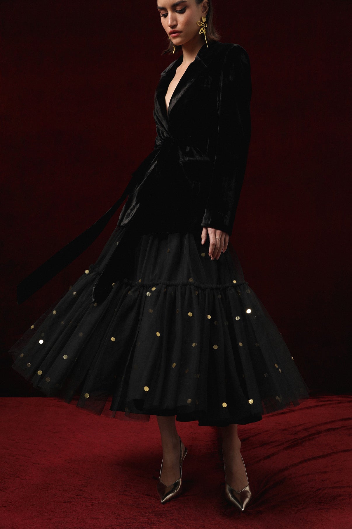 Tess Blazer And Skirt Coord