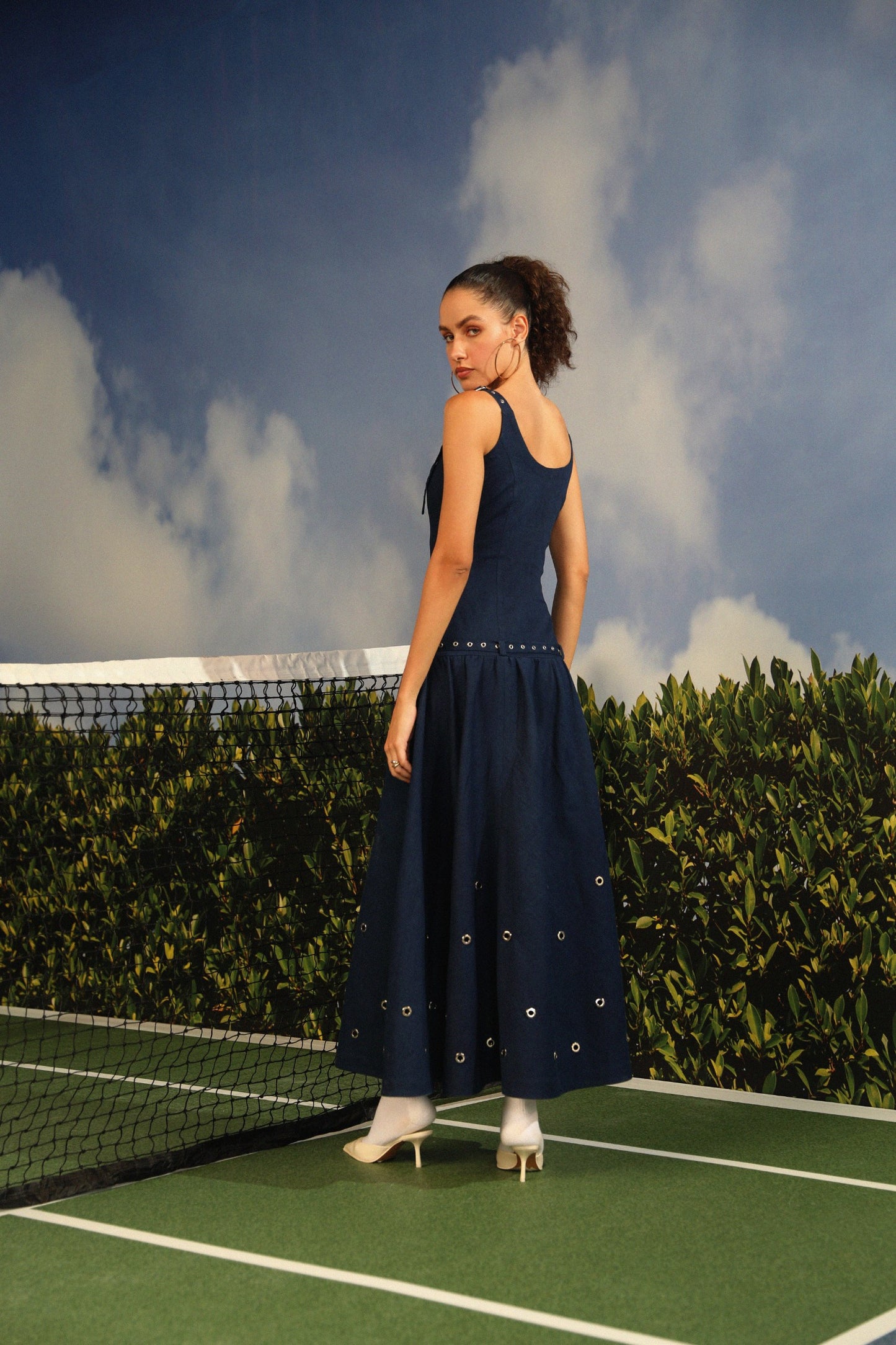 Mirra Long Denim Dress