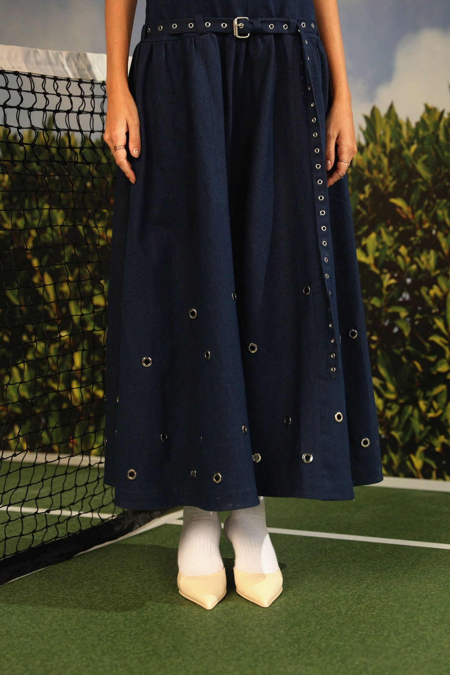 Mirra Long Denim Dress