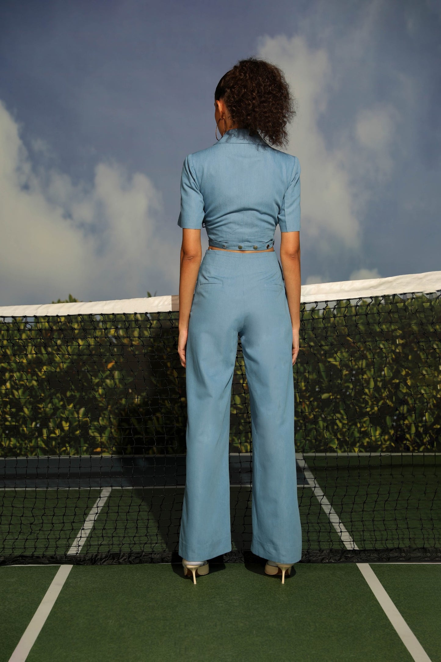Elena Denim Co-ord Set