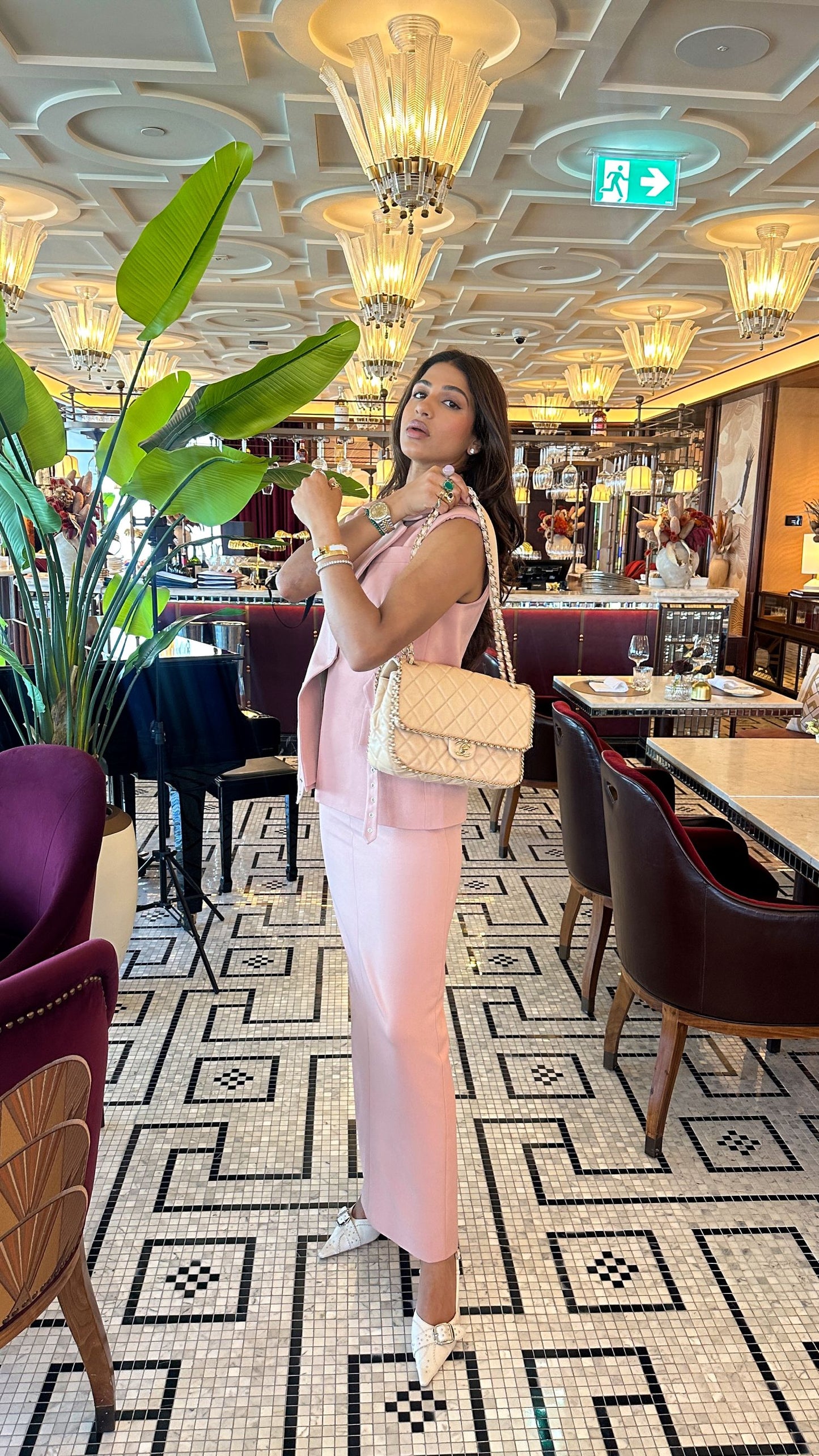 Peaches Blazer Set