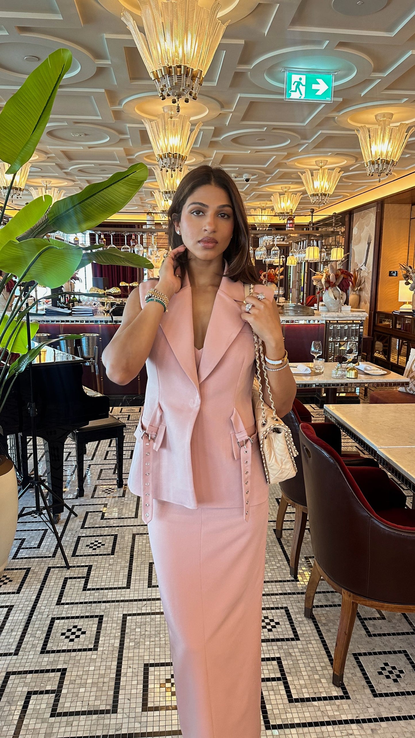 Peaches Blazer Set