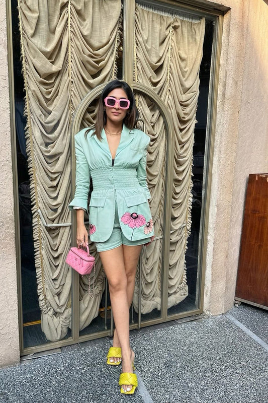 Hena Malhotra in Marta Blazer Set