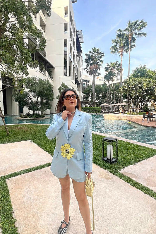 Meghna Pahwa in Maria Blazer (2 Piece Set)