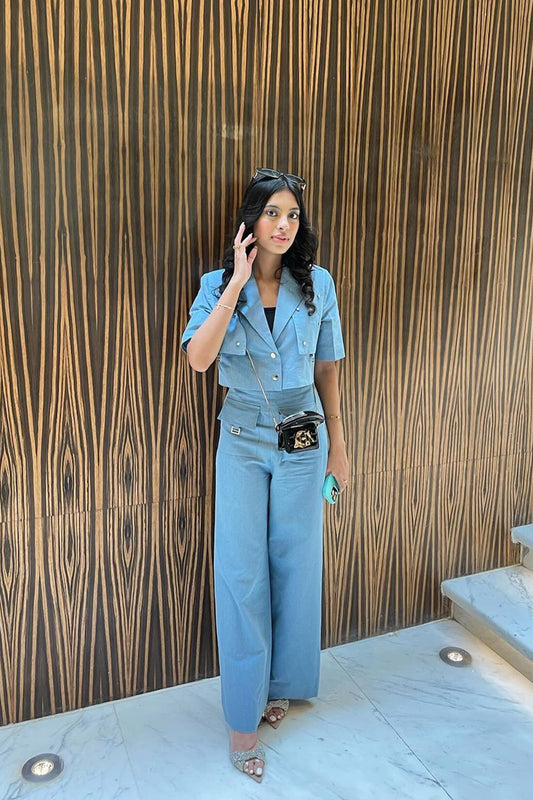 Elena Denim Co-ord Set