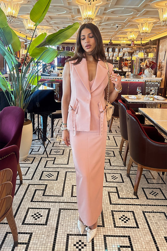 Peaches Blazer Set