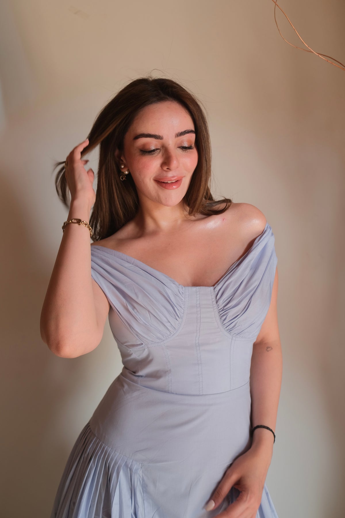 Simran Sethi Bedi in Amara Dress