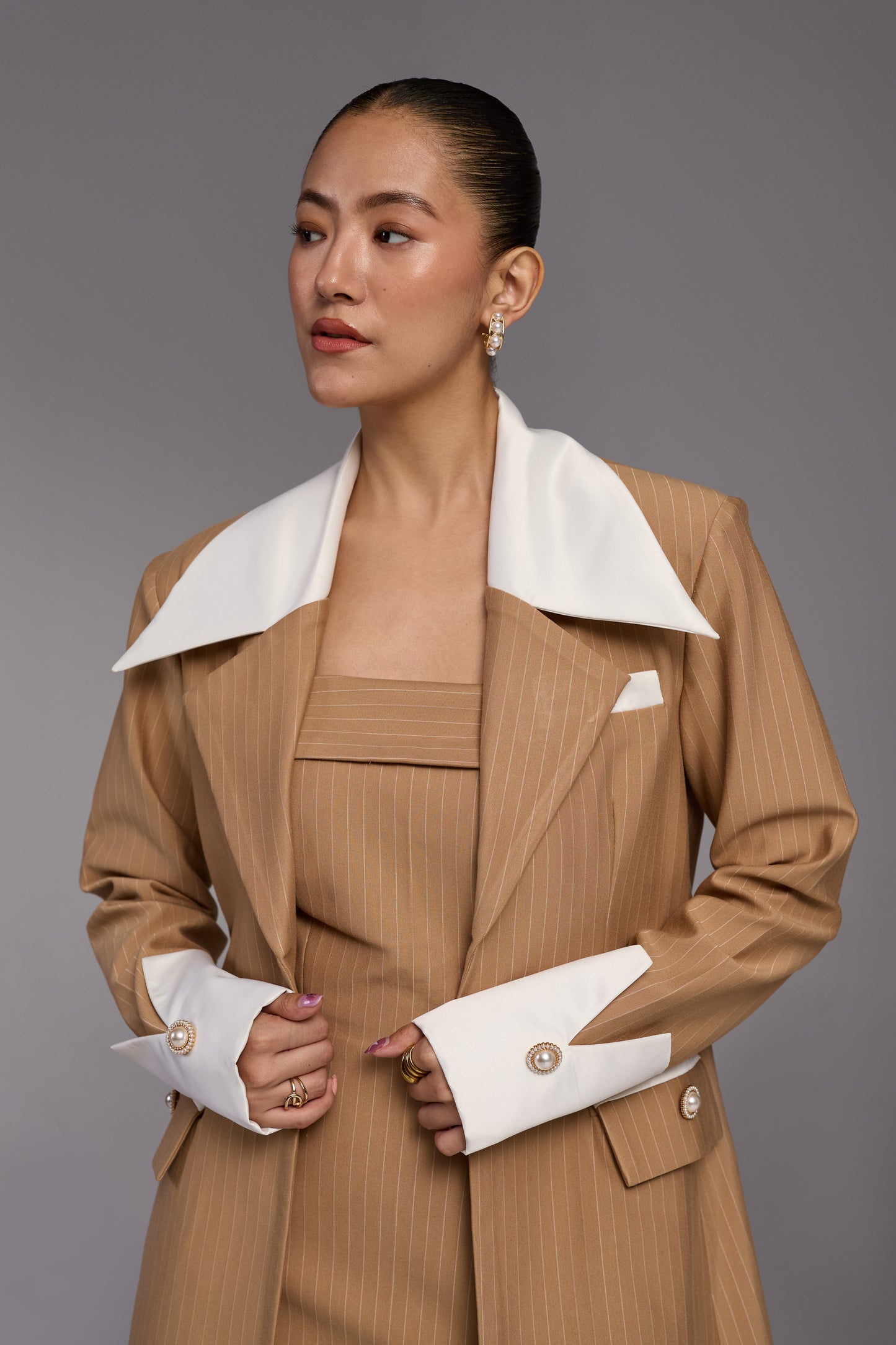 Elise Beige Blazer