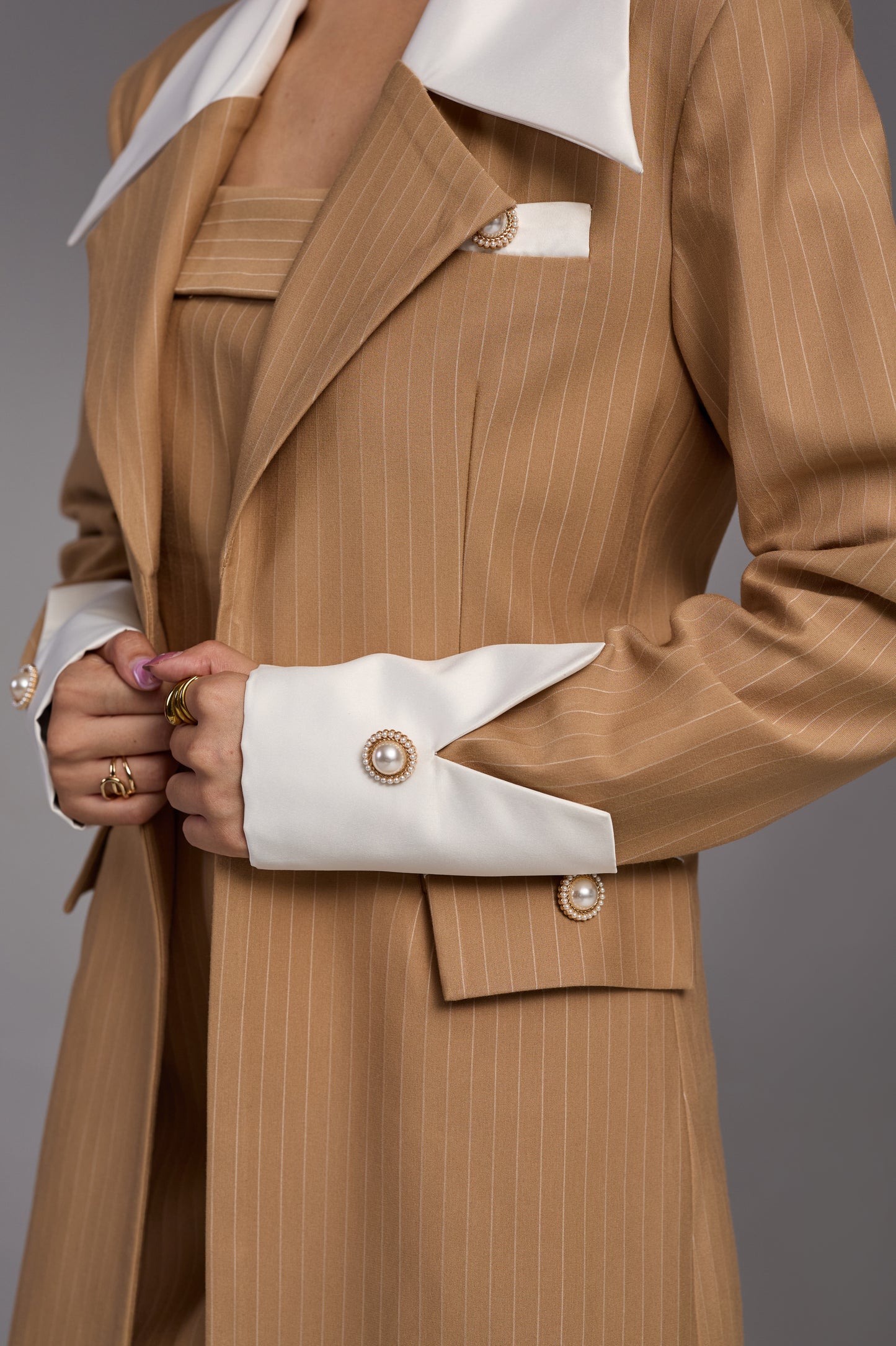 Elise Beige Blazer